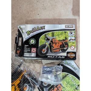 NIB Buildex Harley Davidson Sportster Motorcycle Wood Eco Friendly Model Kit New